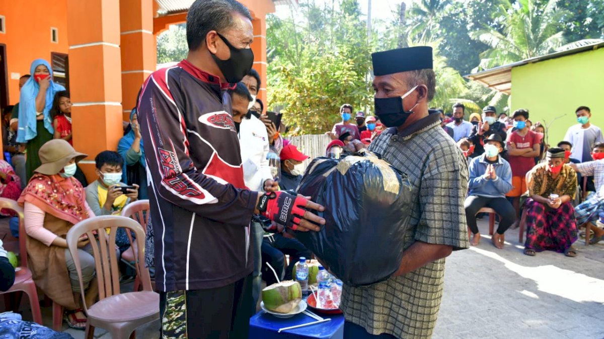 Bareng Rudy, NA Bawa Bantuan untuk Warga Pulau Langkai-Lanjukang