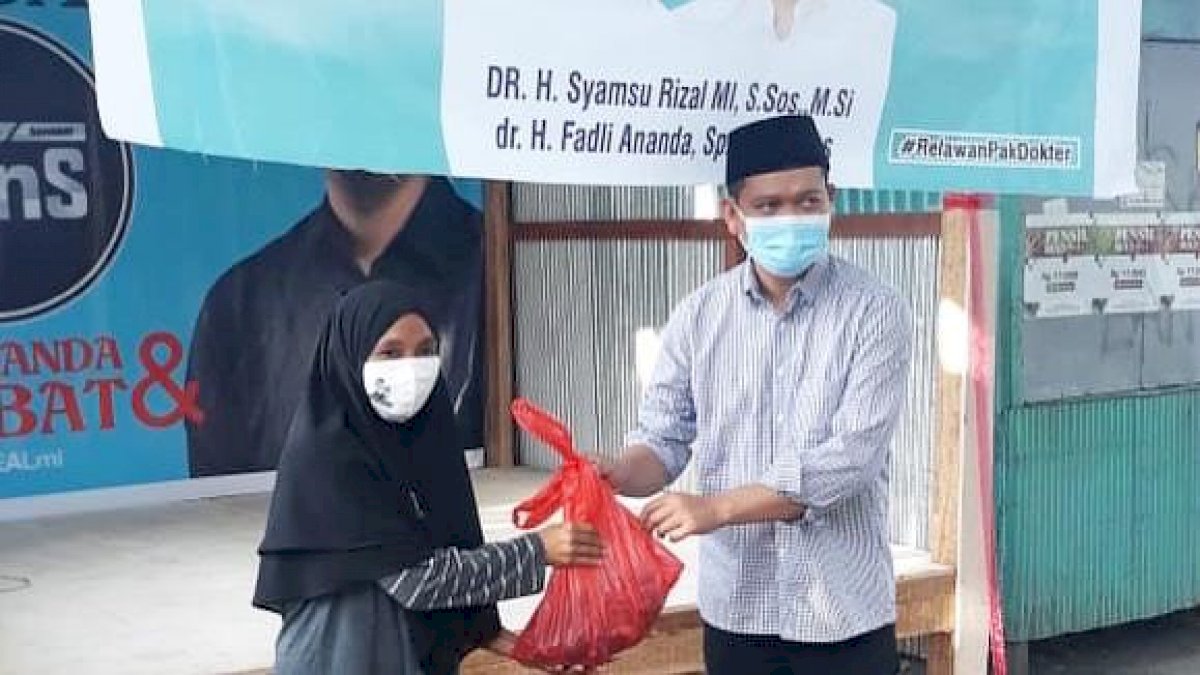 Fadli Ananda Kurban 4 Ekor Sapi Saat Resmikan Posko FAnS di Rappocini