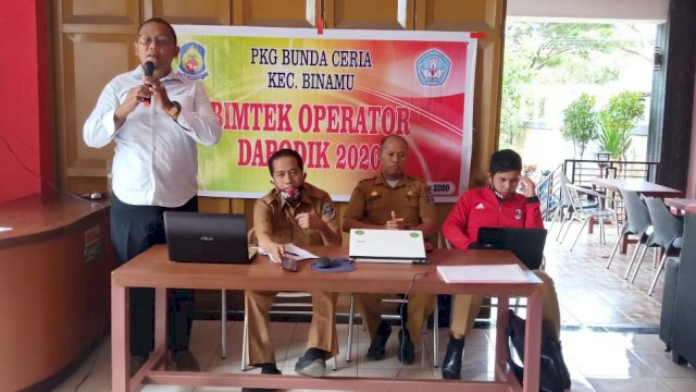 Bimtek tata cara penginputan data Dapodik. (ist)