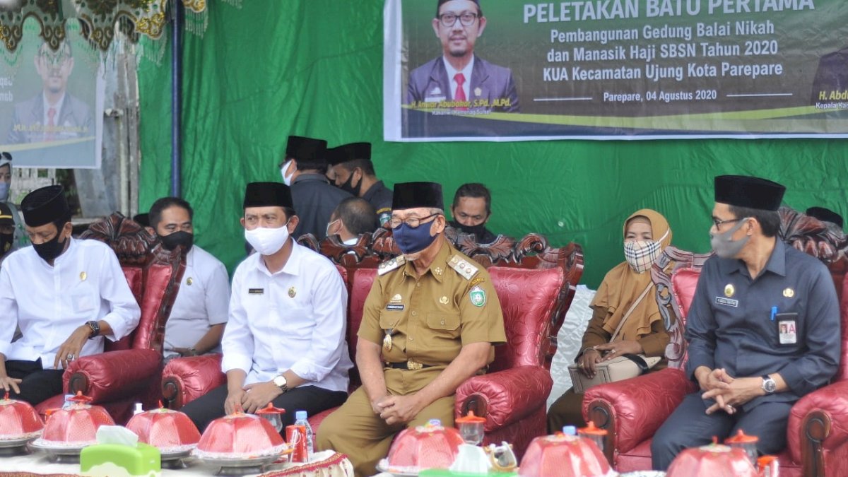 Wawali Hadiri Pembangunan Gedung Balai Nikah dan Manasik Haji di Ujung