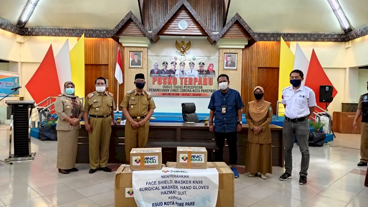 RSUD Parepare Dapat Bantuan APD Penanganan Covid-19