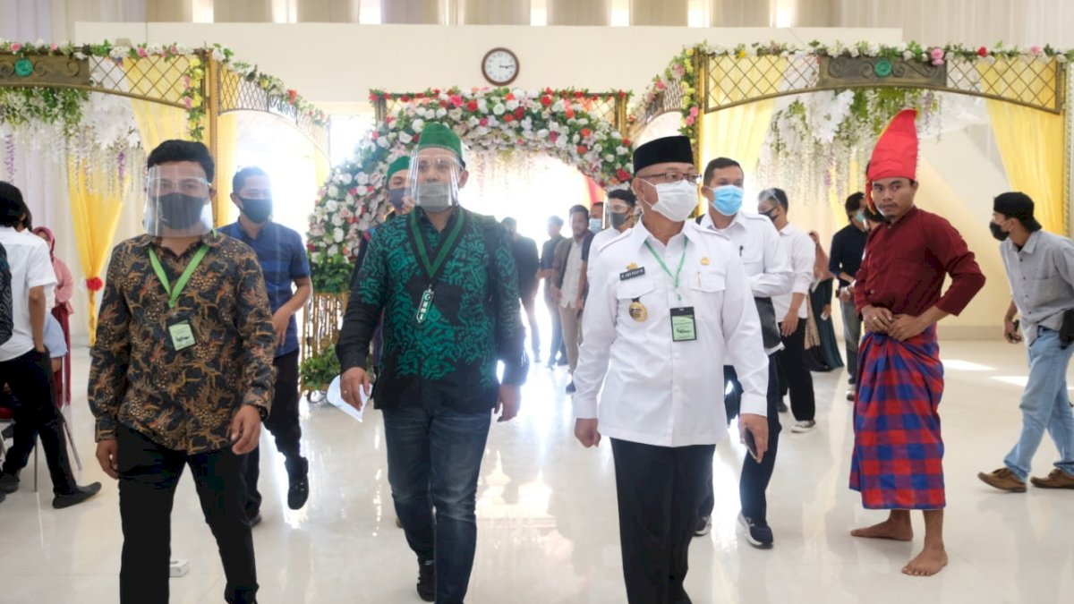 Wabup Gowa Wakili Adnan Hadiri Pelantikan Pengurus HMI Cagora
