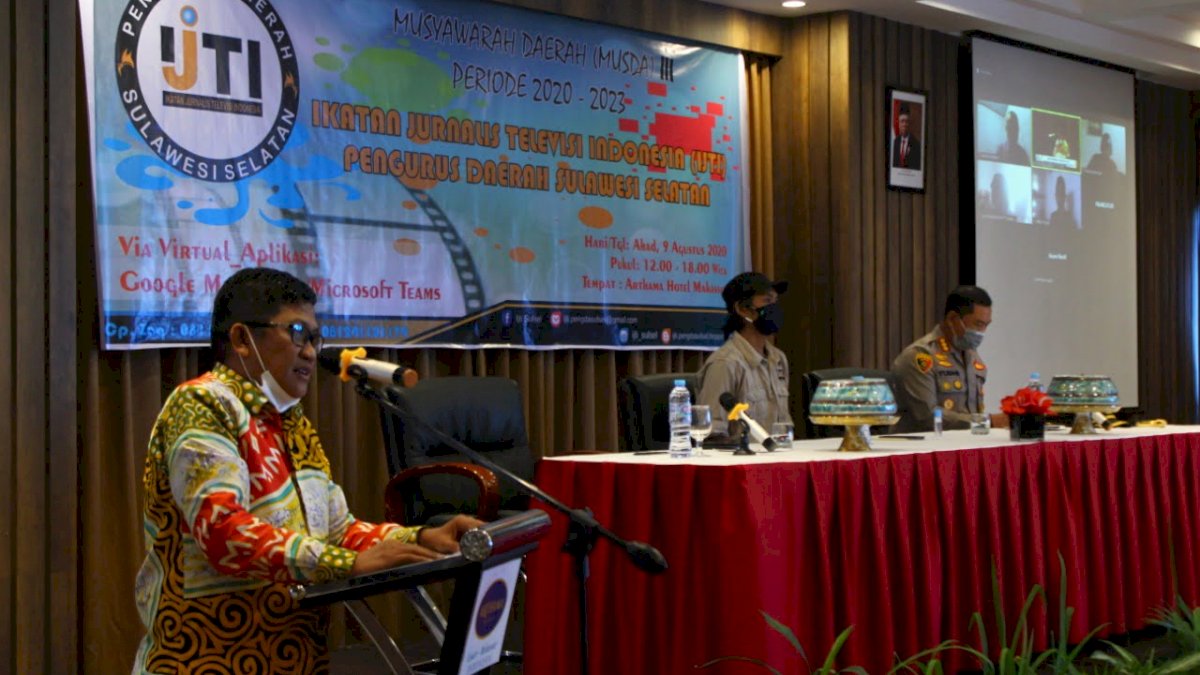 Amson Padolo Hadiri Musda III IJTI Sulsel