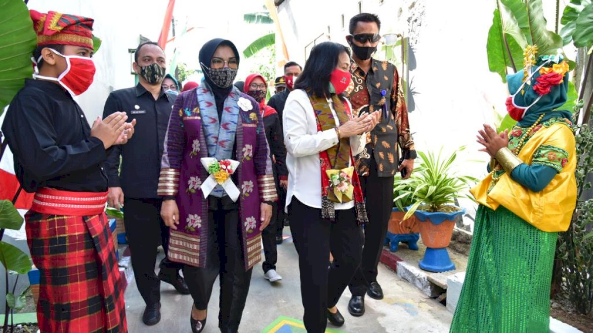 Menteri PPPA Apresiasi Taman Baca dan Ruang Bermain Anak Inisiatif PKK Sulsel