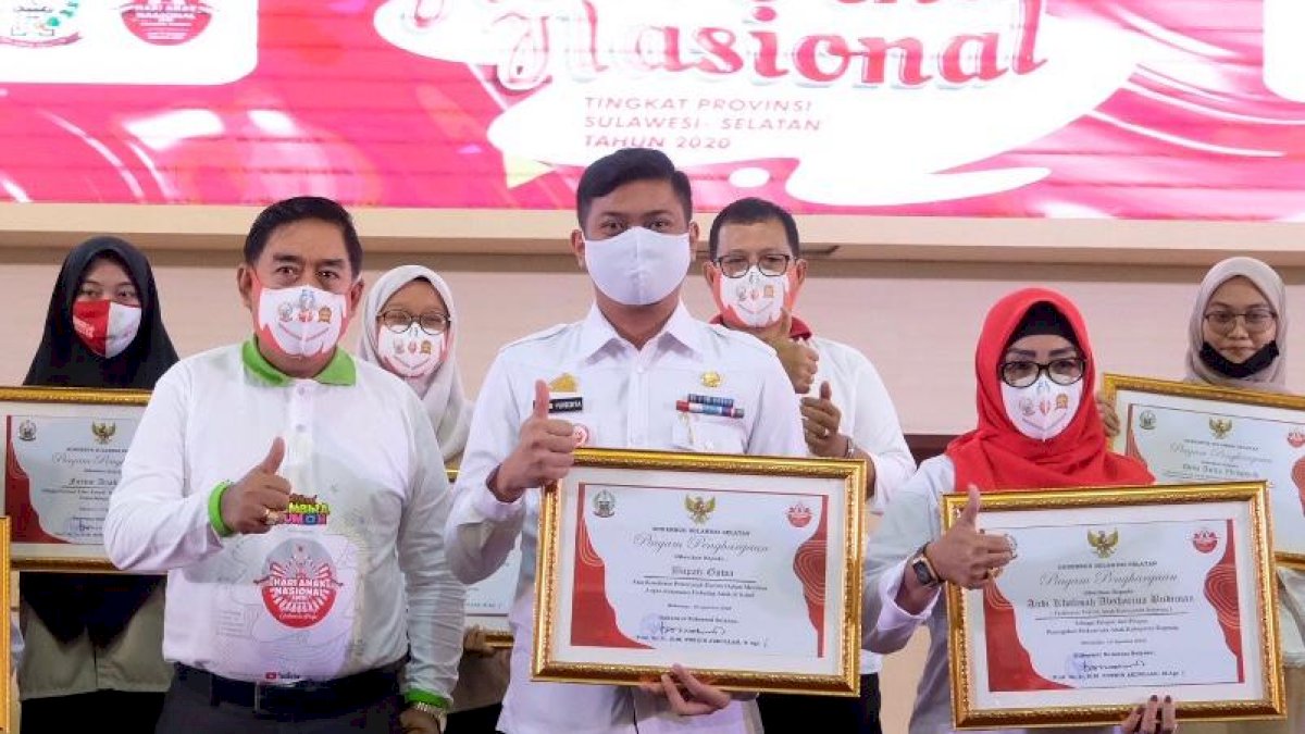 Bupati Gowa Kembali Raih Penghargaan Tingkat Provinsi