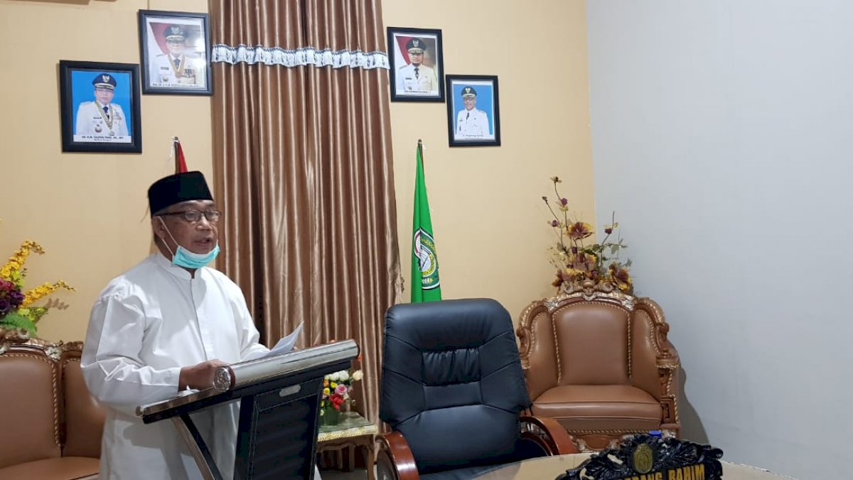 Lewat Virtual, Wawali Parepare Ikuti Zikir dan Doa untuk Indonesia Maju