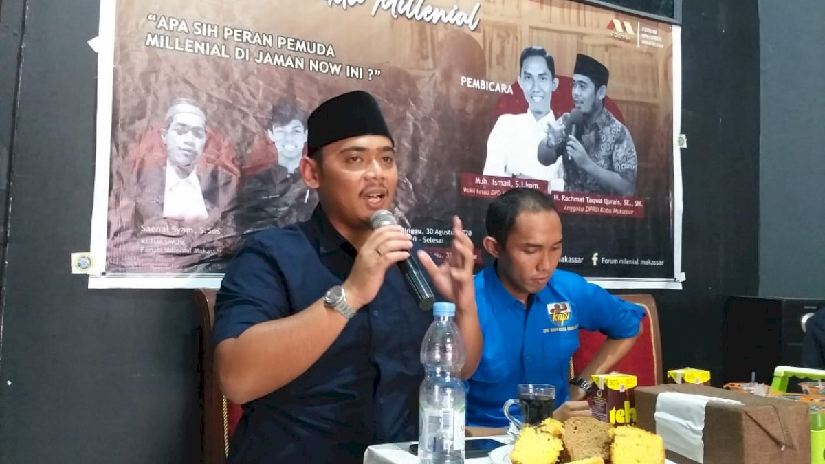 Racmat Taqwa Ajak Milenial Berkontribusi di Pilwali Makassar