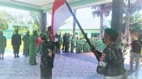 Tinggalkan Makodim 1425 Letkol Irfan Amir Cium Bendera Merah Putih
