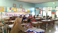 Perdana di Masa Covid, SDN 111 Polejiwa Maros Gelar Proses Belajar Tatap Muka