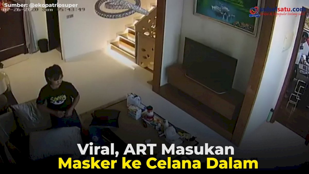VIDEO: Viral, ART Masukan Masker ke Celana Dalam