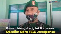 VIDEO: Resmi Menjabat, Ini Harapan Dandim Baru 1425 Jeneponto