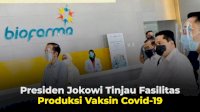 VIDEO: Presiden Jokowi Tinjau Fasilitas Produksi Vaksin Covid-19