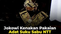 VIDEO: Jokowi Kenakan Pakaian Adat Suku Sabu NTT Saat Hadiri Sidang Tahunan MPR