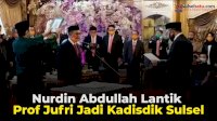 VIDEO: Gubernur Sulsel Lantik Prof Jufri Jadi Kadisdik Sulsel