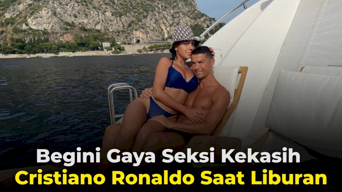 VIDEO: Begini Gaya Seksi Kekasih Cristiano Ronaldo Saat Liburan