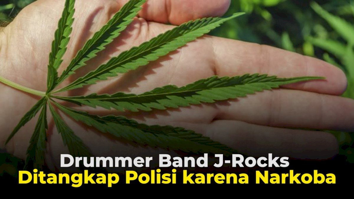 VIDEO: Drummer Band J-Rocks Ditangkap Polisi karena Narkoba