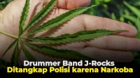 VIDEO: Drummer Band J-Rocks Ditangkap Polisi karena Narkoba