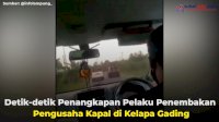 VIDEO: Detik-detik Penangkapan Pelaku Penembakan Pengusaha Kapal di Kelapa Gading