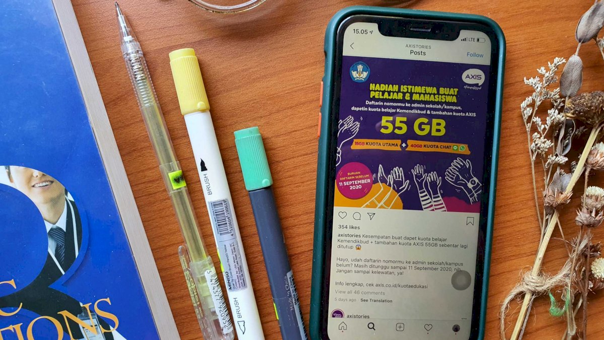 Ini Hadiah Istimewa untuk Pelajar dan Mahasiswa dari AXIS