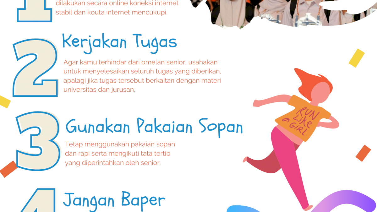 INFOGRAFIK: 4 Tips Mengikuti Ospek Secara Online