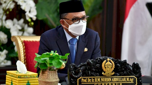 Gubernur Sulsel Nurdin Abdullah. (ist)