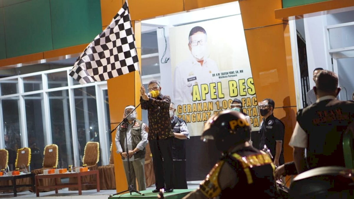Taufan Pawe: Gerakan 1.000 Face Shield Stabilkan Perekonomian