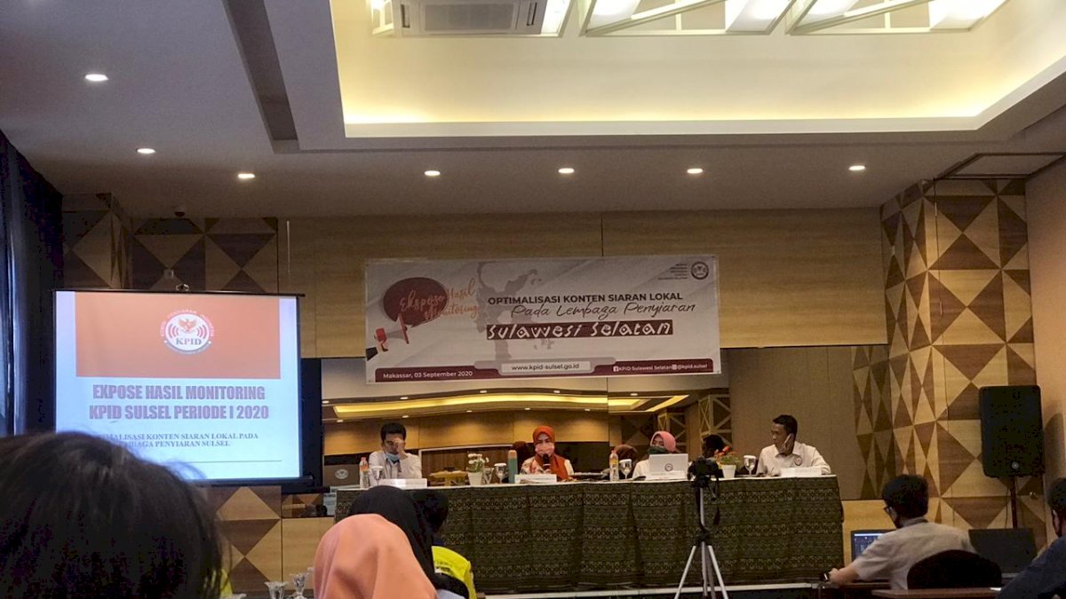 KPID Sulsel Ekspos Hasil Monitoring Periode I 2020