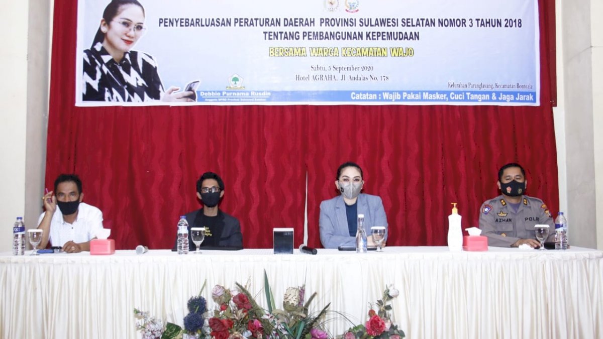 Wakil Rakyat Tanpa Sekat, Creator Makassar Puji Sikap Debbie