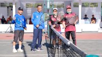 Nurdin Abdullah Buka Pertandingan Eksibisi Tenis Lapangan Bersama Mitra Kerja Unhas