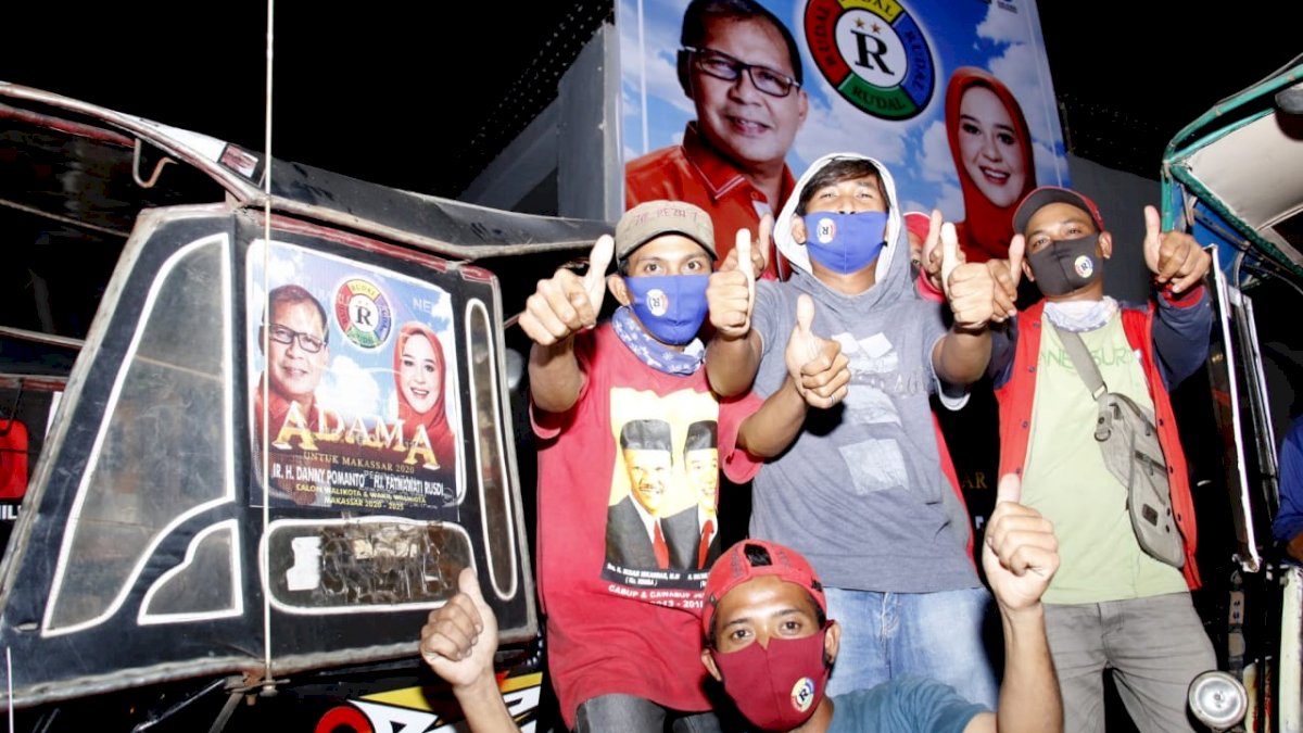 Gaspoll, Komunitas Bentor Binaan Rudal Total Menangkan Danny-Fatma