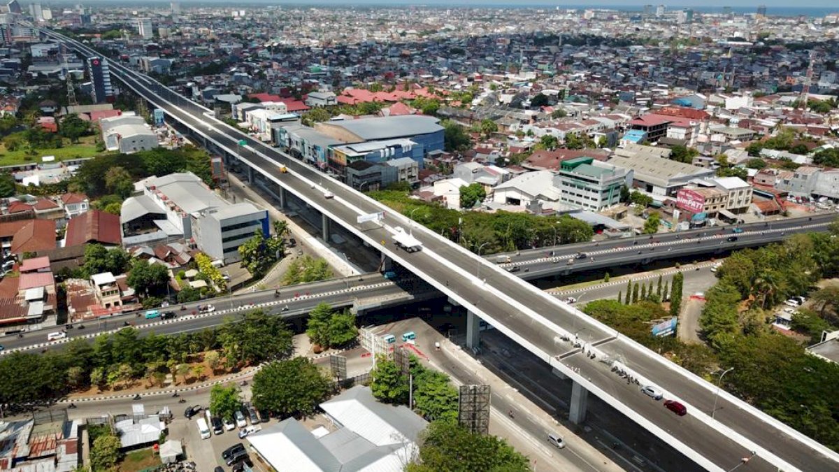 Peresmian Tol Layang Bersamaan dengan Bandara Buntu Kunik Tana Toraja