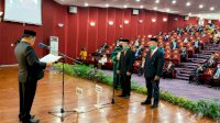 Rektor UNM Lantik Anggota Senat Fakultas, Imbau Jaga Komitmen