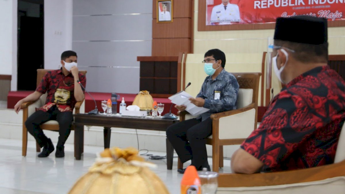 Perwakilan BPK Sulsel Temui Bupati dan Wakil Bupati Gowa