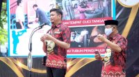 Sosialisasikan Perda Wajib Masker, Adnan dan Kr Kio Keliling Kecamatan