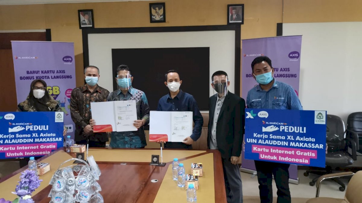 UIN Alauddin Salurkan Ribuan Paket Kuota Internet ke Mahasiswa