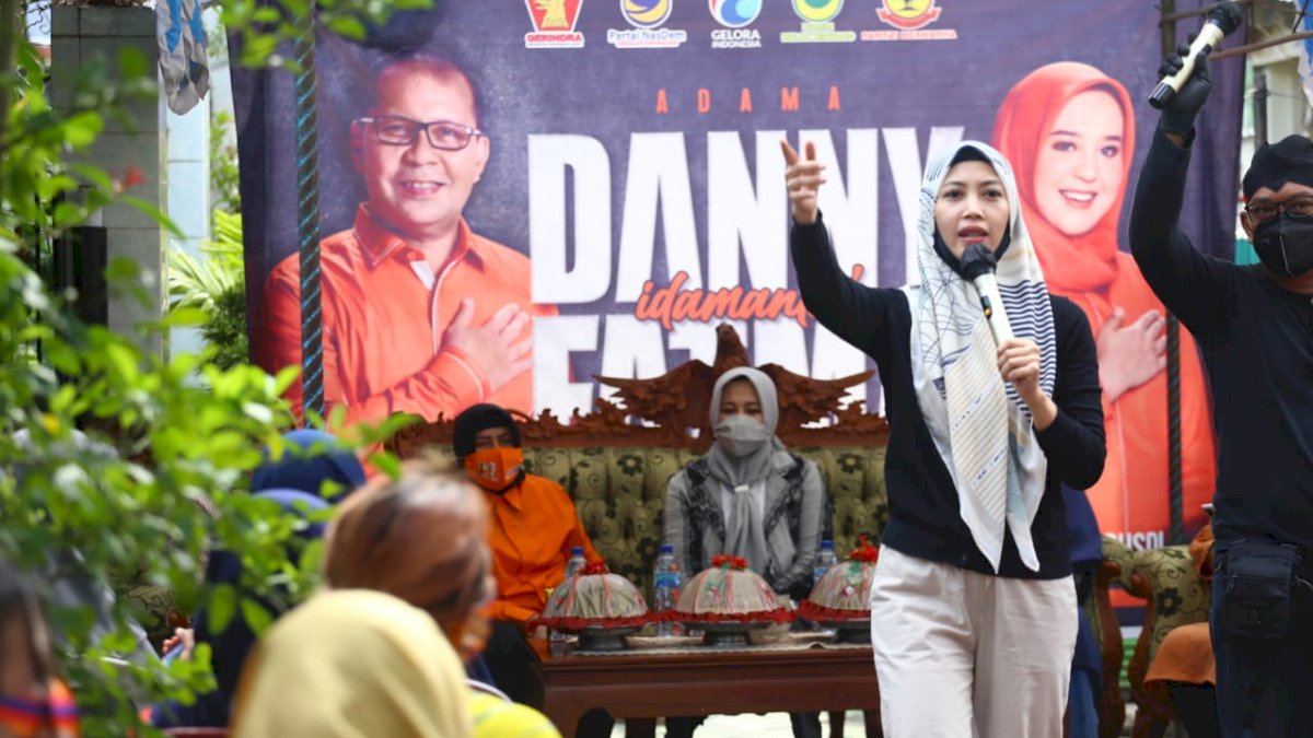 Indira dan Cicu Makin Kompak Menangkan Danny-Fatma