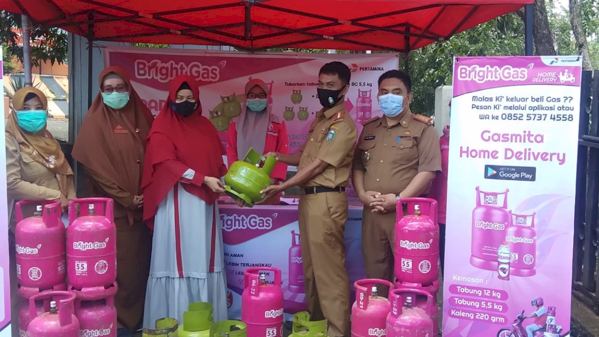 Pemkot Parepare Bersama Pertamina Sentuh ASN Jadi Teladan Konversi Elpiji