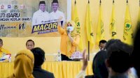 Ina Kartika dan Taufan Pawe Kompak Semangati Usungan Golkar di Barru