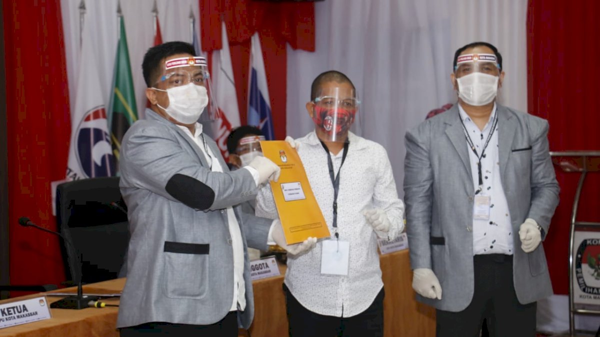 Pasangan Danny-Fatma Resmi Jadi Kandidat di Pilwali Makassar