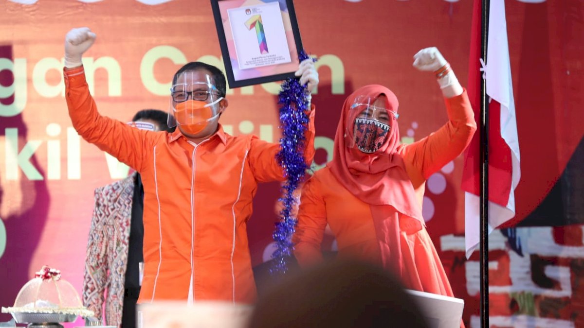 Simbol Juara, Ini Makna Nomor Urut 1 Bagi Danny-Fatma