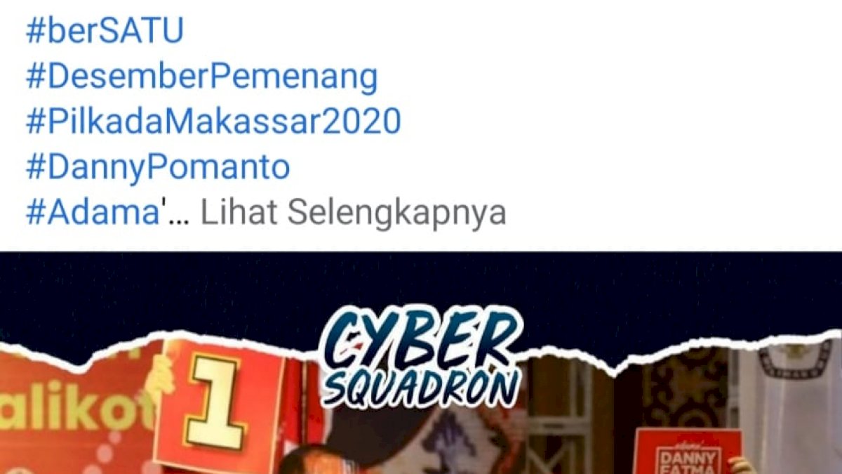 Bukti Dukungan, Netizen Ramai-ramai Jadikan Nomor Urut 1 ADAMA’ Foto Profil