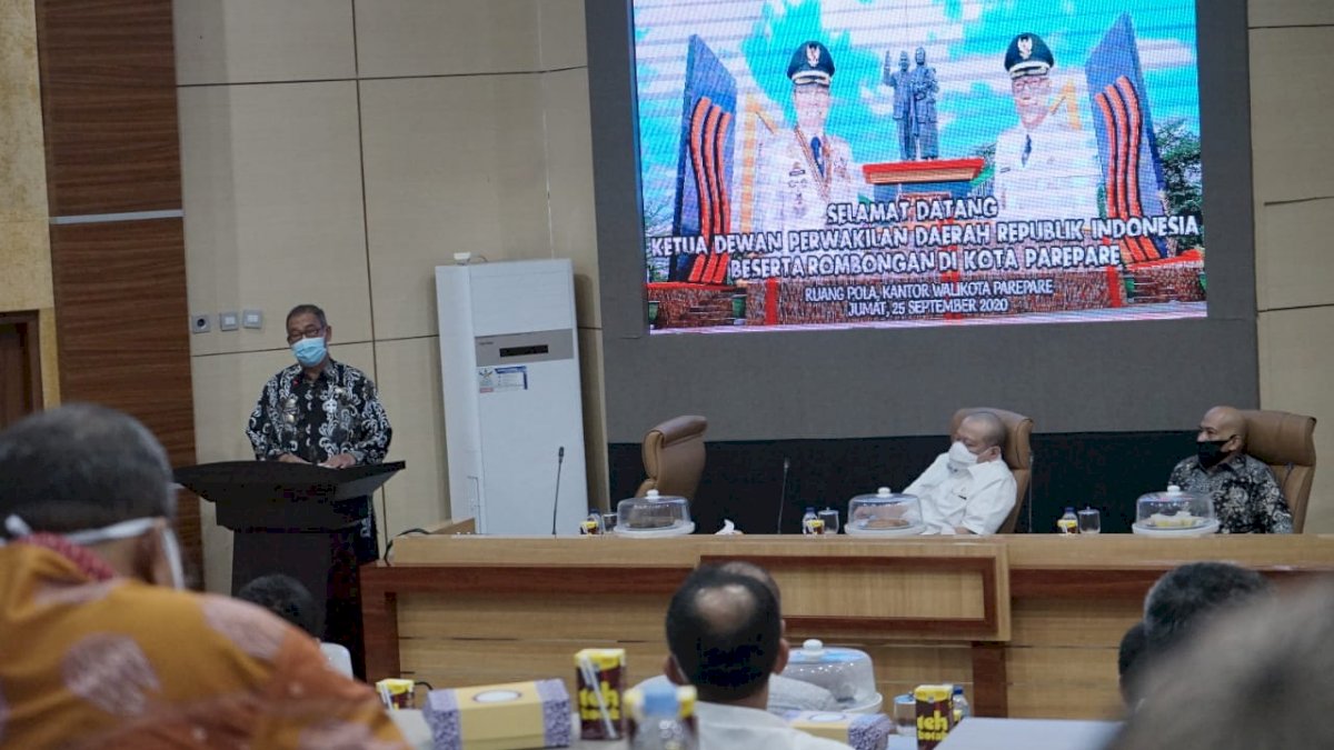 Pemkot Parepare Terima Kunker DPD RI