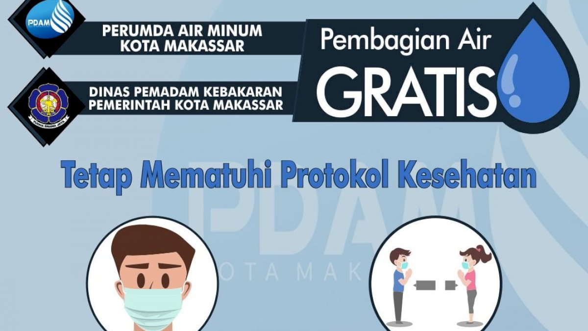 Besok PDAM Makassar Bakal Bagikan Air Gratis ke Warga Tallo