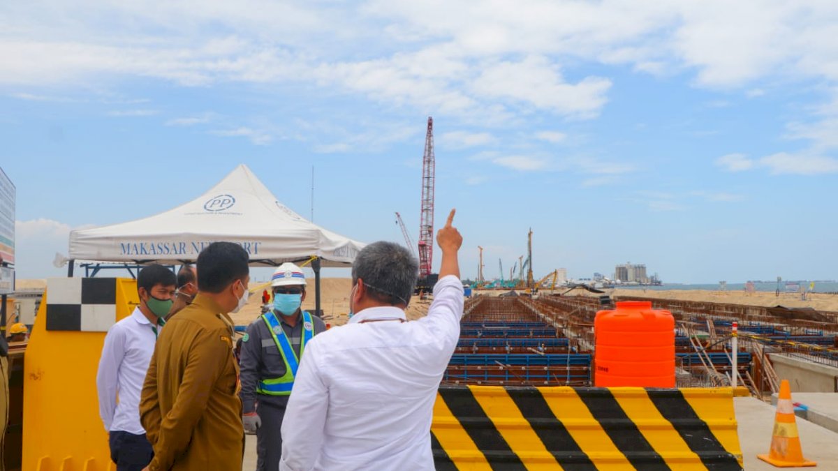Pj Walikota Dukung Pembebasan Lahan Akses Jalan Tol Makassar New Port
