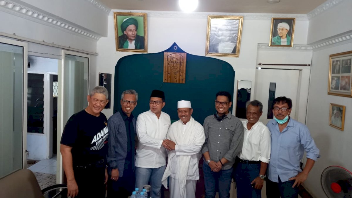 Didampingi Ustaz Ije, Danny Pomanto Silaturrahim ke Kediaman Puang Makka