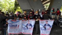 Kursi Menteri BUMN Digoyang, Laskar Tubarani Bela Erick Thohir