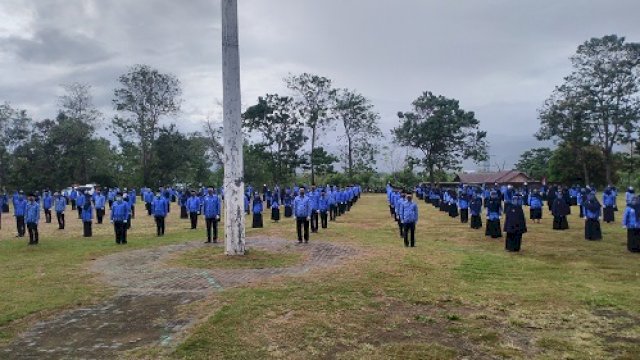 Pengambilan sumpah CPNS Pemkot Parepare jadi ASN. (ist)