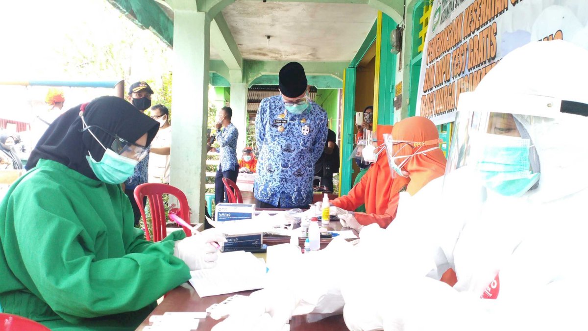 Pemkot Parepare Lakukan Rapid Test Massal