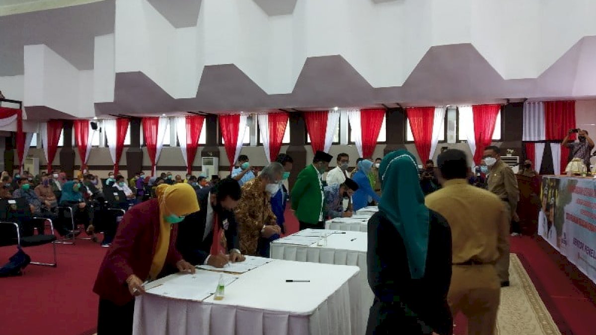 Pemprov Bangun Sinergi Pelayanan Penelitian Bersama Perguruan Tinggi se-Sulsel