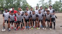Pemain PSM Makassar Unjuk Kebolehan di Pulau Gondong Bali Pangkep